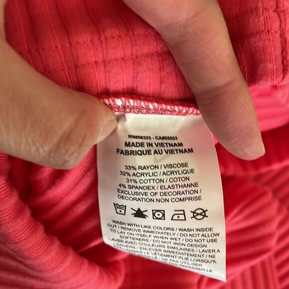 Nike Sportswear Chill Rib Slim Sleeveless Midi Dress Aster Pink XS(FN3679-629） - Picture 10 of 12